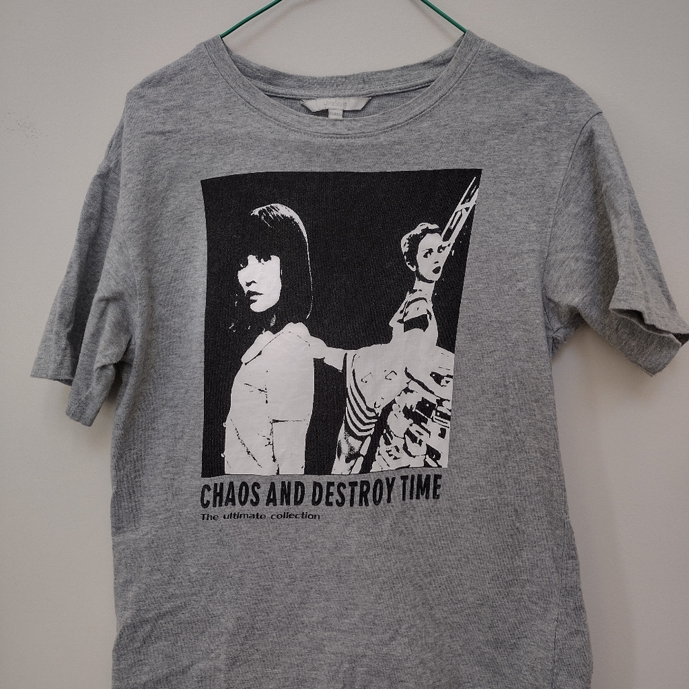 Chaos and Destroy Time Punk Tshirt in XXS